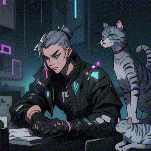 cyberpunk
cat