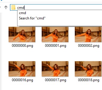 dancing girl cmd