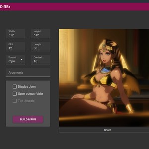 screenshot of diffex