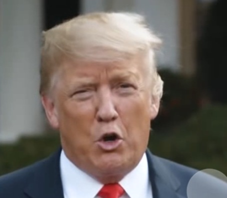 donald trump making a speech starting point for adeepfake
