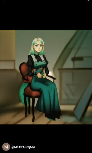 screenshot of an animation made just with the prompt